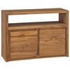 vidaXL Komoda 80x30x60 cm trdna tikovina