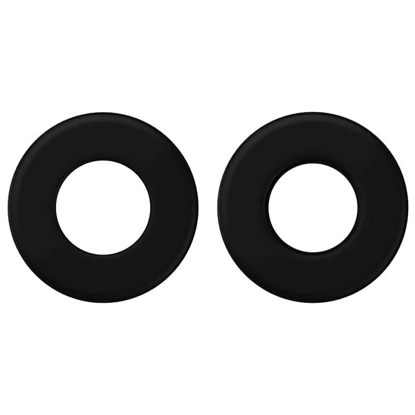 vidaXL Zavore za nogometno mizo 10 pcs Bela 3 x 3 x 2 cm HIPS