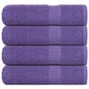 vidaXL Brisače za roke FROGN 4 kosi vijolične 50x100 cm 360 g/m&sup2;