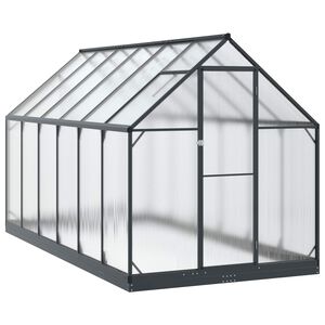 vidaXL Rastlinjak v vrtu 183,5 x 363,5 x 207 cm