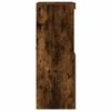 vidaXL Bivak Smoked Oak 81x37x100 cm Inženirski les