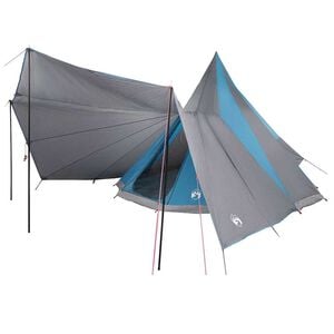 vidaXL Tipi &scaron;otor s streho Modra 510 x 690 x 330 cm tafeta