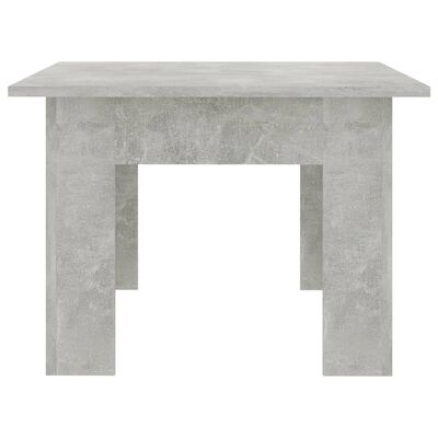 vidaXL Klubska mizica betonsko siva 100x60x42 cm iverna plošča