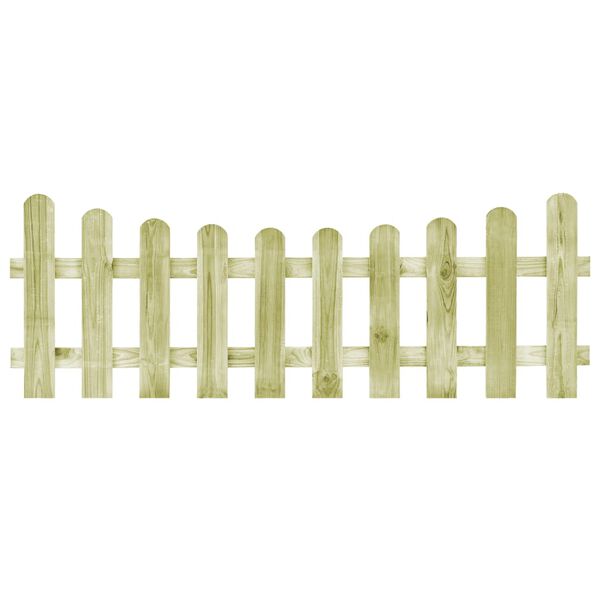 vidaXL Vrtna vrata impregnirana borovina 170x60 cm