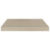 vidaXL Stenska polica barva hrasta 50x23x3,8 cm MDF