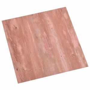 vidaXL Deske za talne obloge Rdeča 5,11 m&sup2; 55 kos PVC