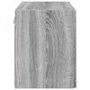 vidaXL TV stenska omara Siva Sonoma 59,5 x 31 x 40 cm Konstruiran les