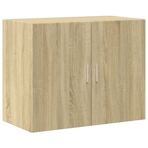 vidaXL Stenska omarica sonoma hrast 80x42,5x64 cm inženirski les