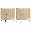 vidaXL Nočna omarica 2 pcs Sonoma hrast 43 x 34,5 x 50 cm