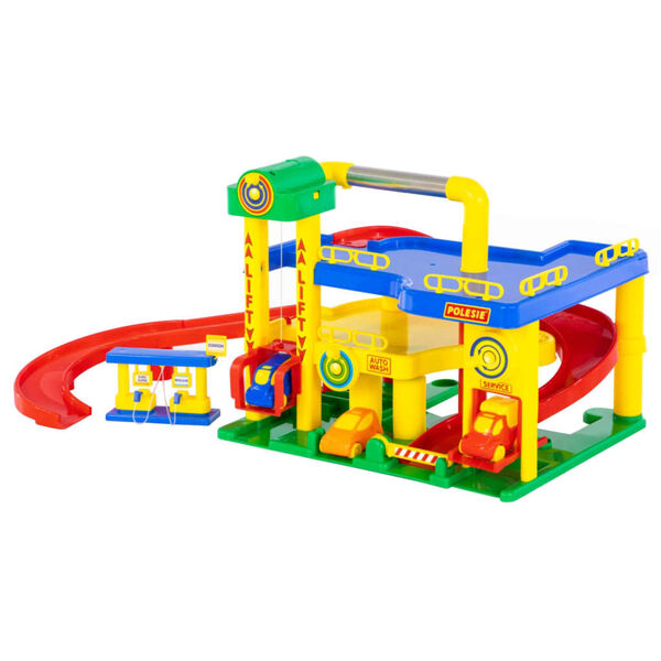 Polesie Wader Garažna hi&scaron;a 8-delna s 3 nadstropji 86x38x38 cm PP