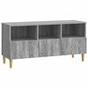 vidaXL TV omarica 102 x 34,5 x 50 cm Siva Sonoma Inženirski les