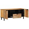 vidaXL TV omarica Solid Acacia Wood 105 x 33 x 46 cm