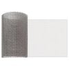 vidaXL Mrežna zaslona 20 x 500 cm 3 Mesh Inox 201 Srebrna