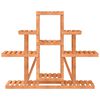 vidaXL Stojalo za rastline 110x25x96 cm trden les jelke