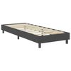 vidaXL Posteljni okvir boxspring sivo blago 80x200 cm
