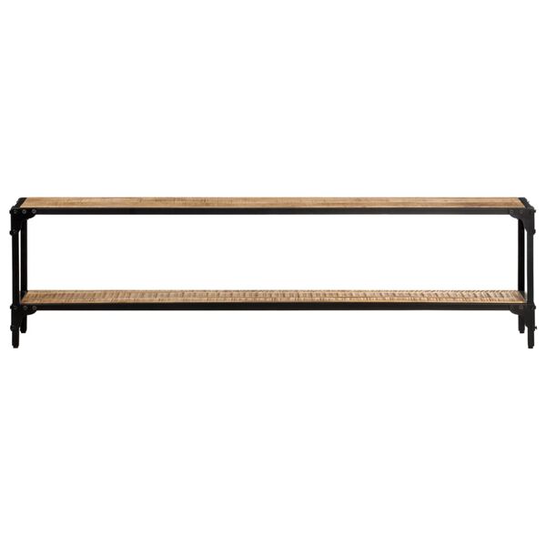 vidaXL TV omarica 150x30x40 cm trden mangov les