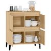 vidaXL Komoda sonoma hrast 60x35x70 cm inženirski les