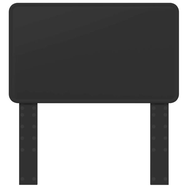 vidaXL Vzglavje Črna Orehovina 80 cm Konstruiran les