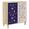 vidaXL Strani &scaron;al MAINZ Sonoma 69 x 33 x 75 cm Inženirski les