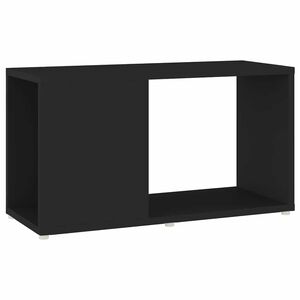 vidaXL TV omarica črna 60x24x32 cm iverna plo&scaron;ča