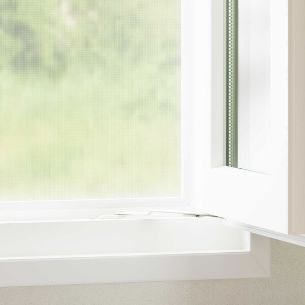 vidaXL Mreža proti mrčesu Bela 112 x 500 cm Fiberglas