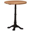 vidaXL Bistro miza &Oslash; 60x76 cm trden akacijev les