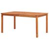 vidaXL Vrtna miza 150x90x74 cm trden akacijev les