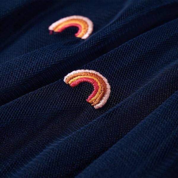 Otroško krilo s tilom mornarsko modro 116