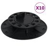vidaXL Nastavljive noge za talne obloge 10 kosov 25-40 mm