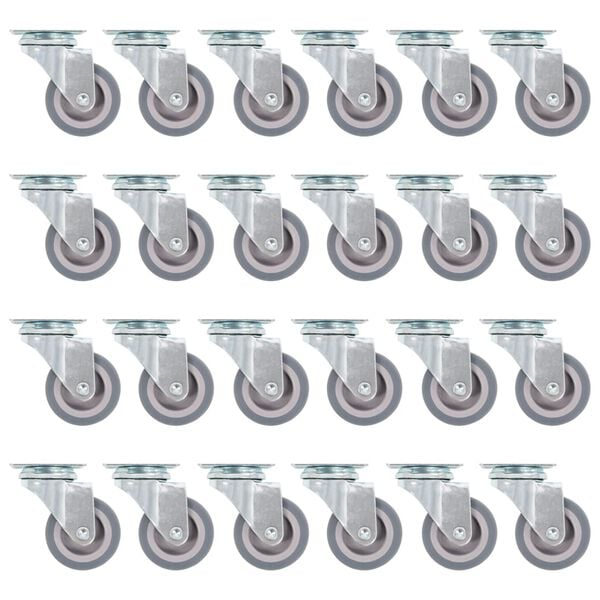 vidaXL Gibljiva kolesa 24 kosov 50 mm