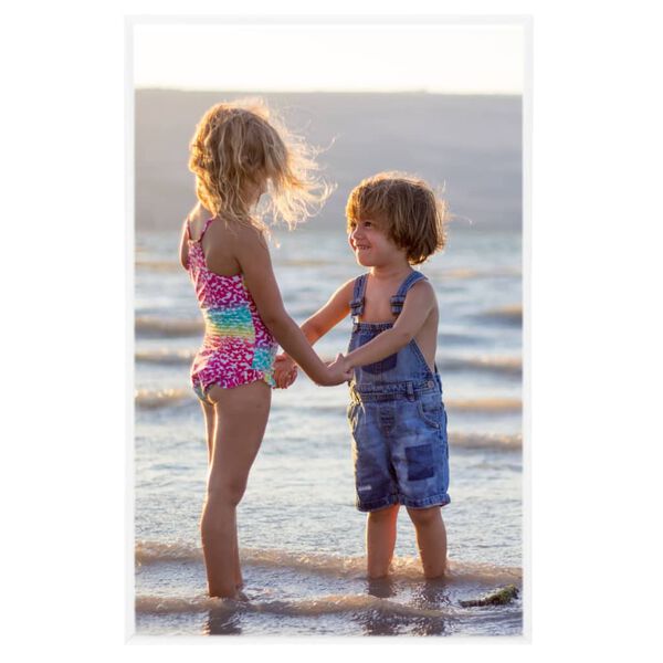 vidaXL Foto okvirji 3 kosi namizni beli 13x18 cm MDF