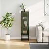vidaXL Highboard Olive Green 36x39x123 cm Hladno valjano jeklo