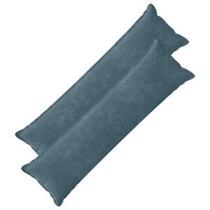 vidaXL Prevleka za blazino 2 pcs HOUTEN Modra 40 x 145 cm