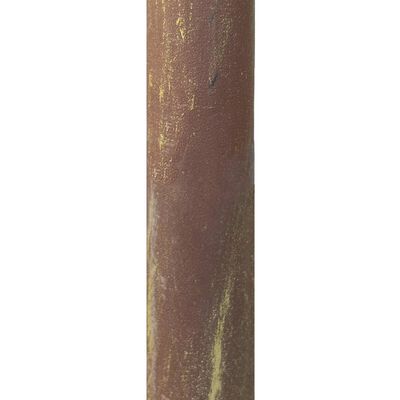 vidaXL Vrtna pergola antično rjava 4x3x2,5 m železo
