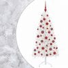 vidaXL Umetna božična jelka z bučko 150 cm 150 LED Toplo bela
