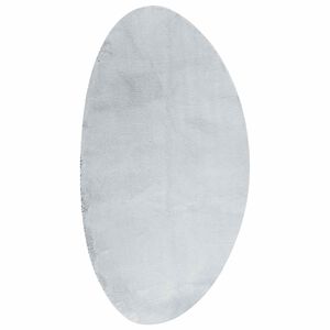 vidaXL Preproge za povr&scaron;ine HUARTE Siva 100 x 200 cm Poliester