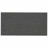 vidaXL Stenska glavna postelja 12 kos 60 x 30 cm Temno siva blago