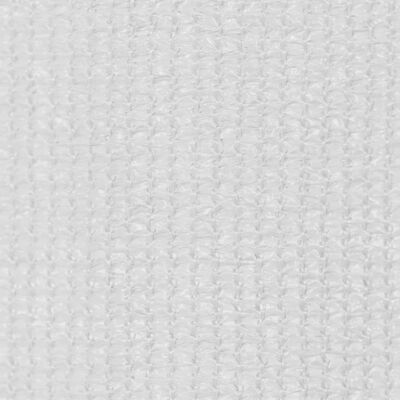 vidaXL Zunanje rolo senčilo belo 60x140 cm HDPE