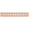 vidaXL Vrtna visoka greda z ograjico 200x30x30 cm trden les douglas