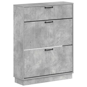 vidaXL Omara za čevlje HOORN 78 x 24 x 100 cm Inženirski les