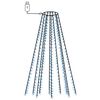 vidaXL Lučke za novoletno jelko 300 LED lučk modre 300 cm