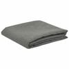 vidaXL Klobučevina za mizo Kvadrat Svetlo siva 90 x 90 cm