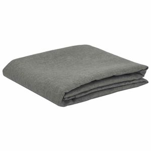vidaXL Klobučevina za mizo Kvadrat Svetlo siva 90 x 90 cm