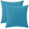 vidaXL Prevleka za blazino 2 pcs HEERLEN Svetlo modra 40 x 40 cm