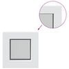 vidaXL Kletno okno RISOR 30 x 30 cm PVC in steklo