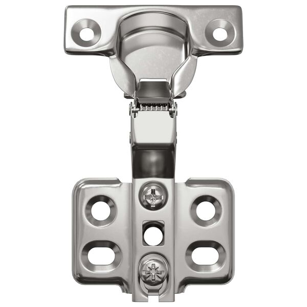 vidaXL Tečaj 12 pcs Nikljeva 26 mm elezo