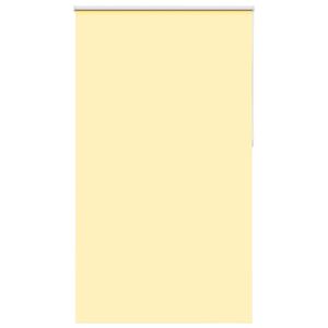 vidaXL Rolo zavesa zatemnitvena rumena 135x230 cm &scaron;irina blaga 131,6 cm poliester