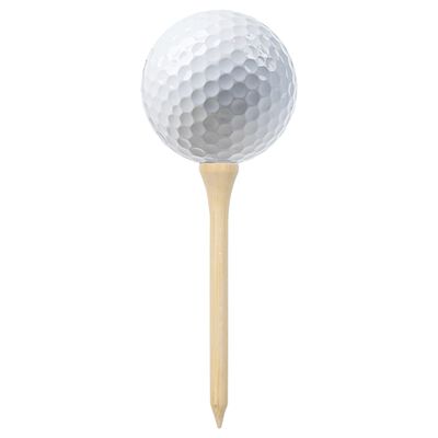 vidaXL Podstavek za golf 1000 kosov 54 mm bambus