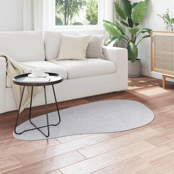 vidaXL Preproga HUARTE Siva 80 x 150 cm Poliester