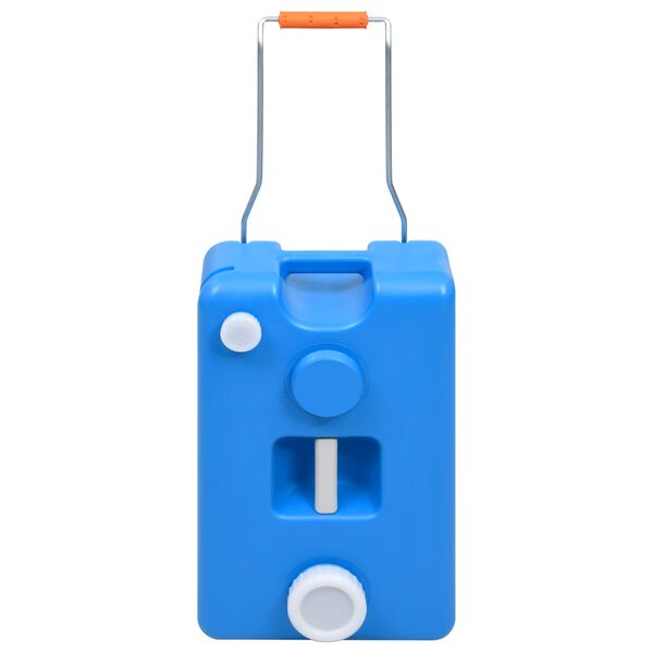 vidaXL Posoda za vodo na kolesih za kampiranje 25 L modra